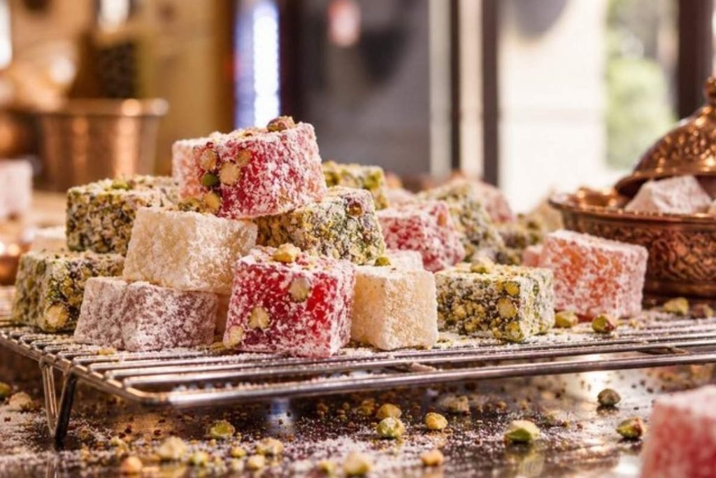Buying Turkish delight to take home